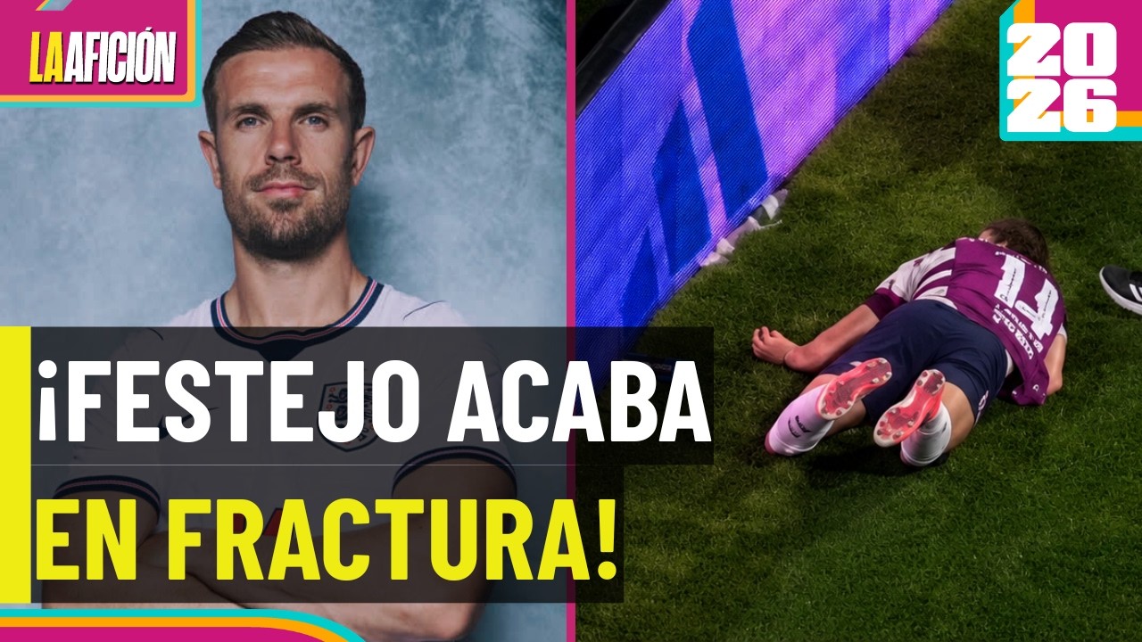 ►Del festejo al hospital: Insólita lesión deja a Henderson fuera del Mundial 2026
