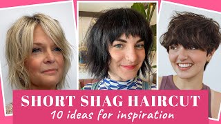 Short Shag Haircut - The Perfect Choppy And Textured Layered Haircut For Short Hair
