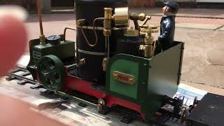 Regner Willi with Mamod rolling stock