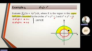 (20254) Asynchronous Lecture - Lecture 12 - Double Integral (Polar Coordinates) - Part 2