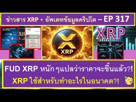 FUD XRP หนักๆช่วงนี้แปลว่าราคาจะขึ้นแล้ว?! เหรียญ XRP มีแผนใช้สำหรับทำอะไรในอนาคต?! - EP317