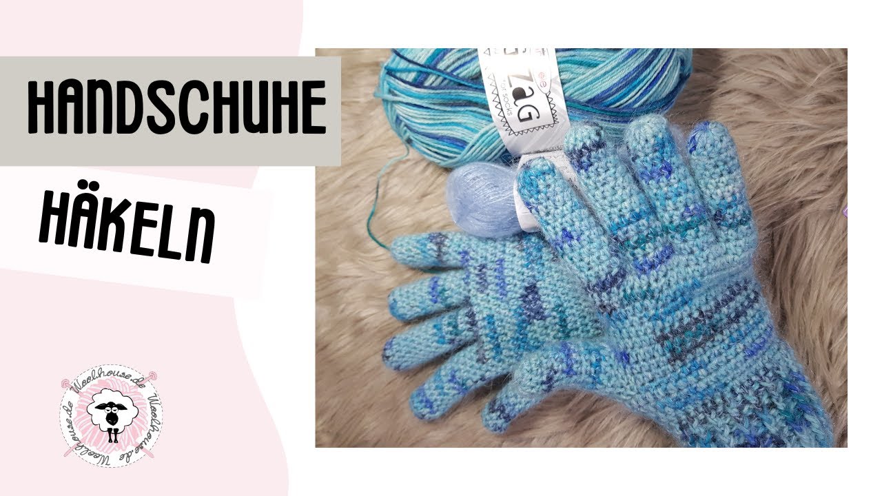 RUCKI ZUCKI Handschuhe Häkeln / Fingerhandschuhe / Easy Peasy