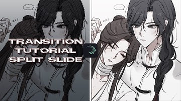 mid-split slide transition | soft style | alight motion tutorial