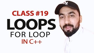 For Loop In C/C++ in Urdu/HIndi 2021.