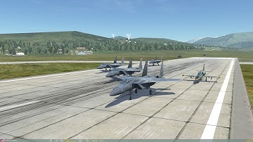 DCS World 1.5 - Formation Flying F15-C