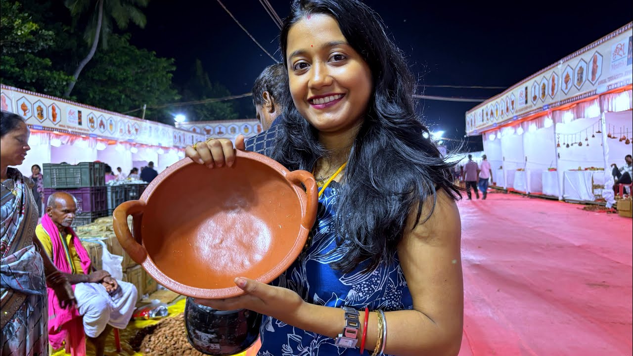 300000 ଟଙ୍କାର ଜିନିଷ ଦେଖି ହଜିଗଲା ନିଦ😱Terracotta Exhibition & Adivasi Mahoshav #odiavlog #daily vlog y