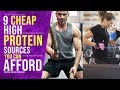 9 Cheap High Protein Sources you can Afford | Bodybuilding | Weight Loss