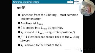 On Move-To-Front Implementation
