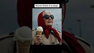 Mamie Gisèle À La Plage