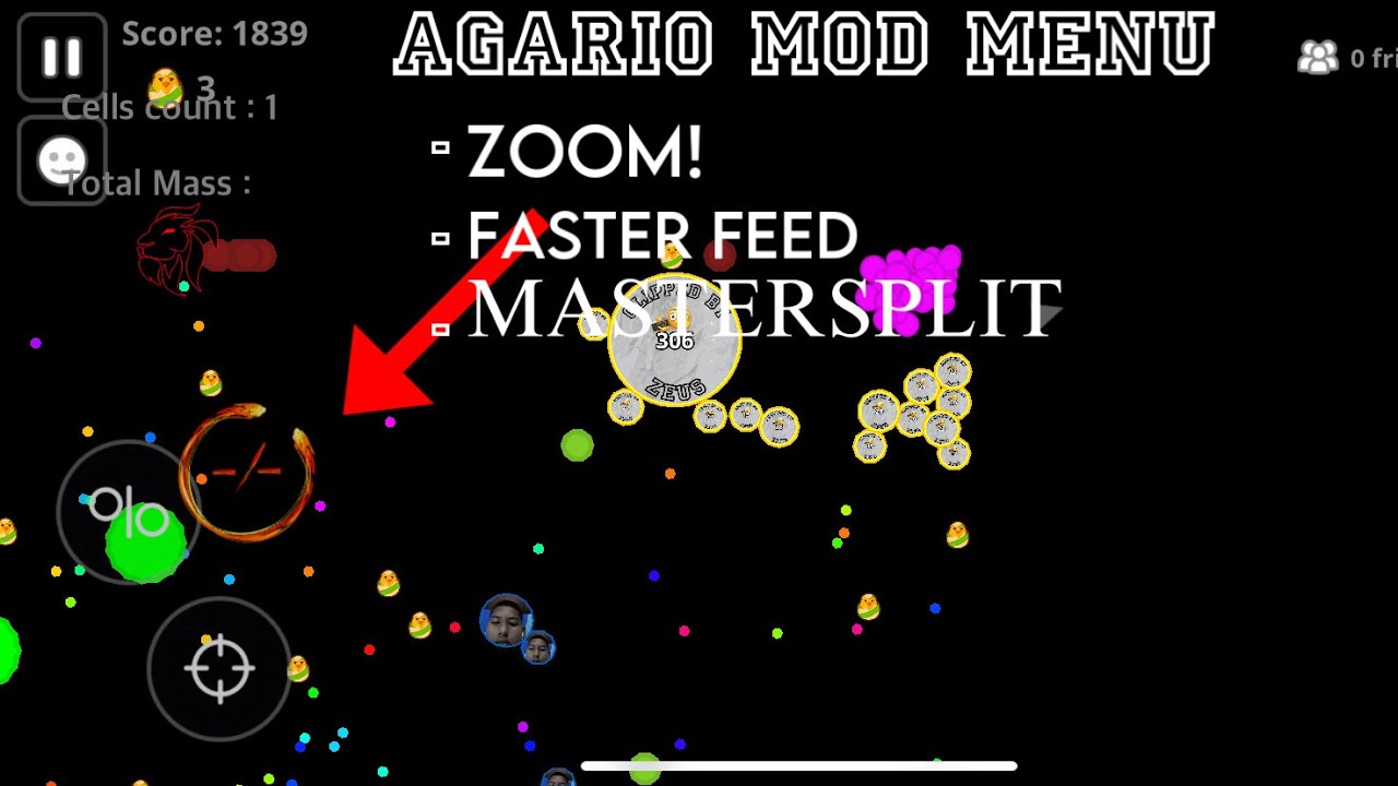HOW TO GET ZOOM,MASTERSPLIT,AND FASTER FEED AGARIO (NO CLICKBAIT) (IOS)