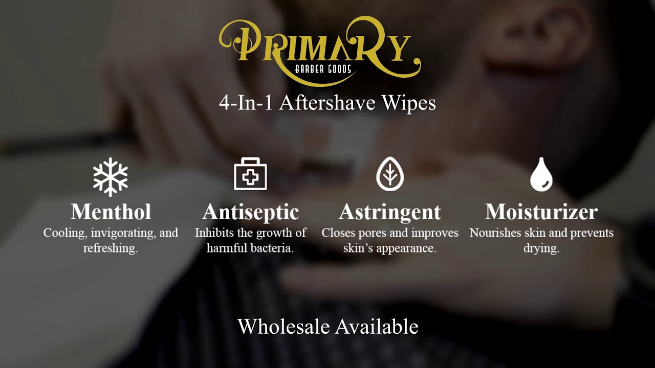 What's inside our barberInnovated After Shave Wipes.. YouTube