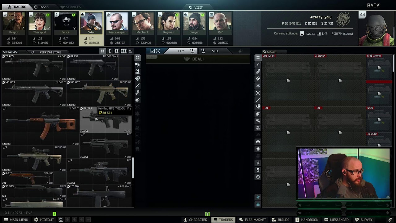 Base Finished, now tasks!- EFT PvE Zone