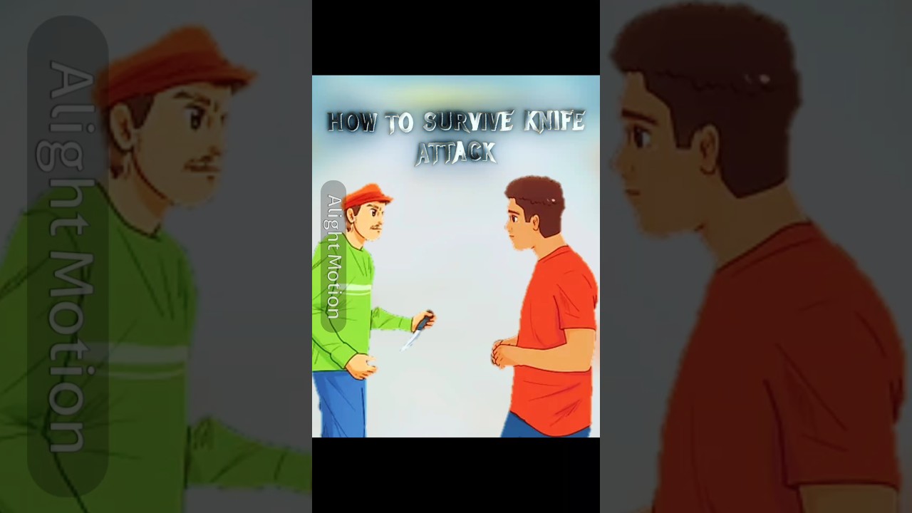 HOW TO SURVIVE KNIFE ATTACK💀Ib: