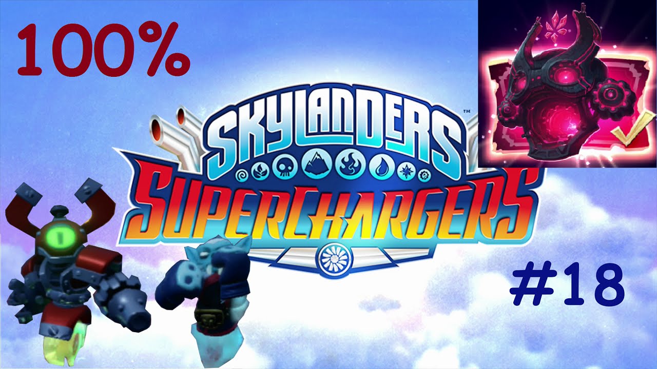 Skylanders Superchargers Walkthrough 100 NIGHTMARE MODE Magna