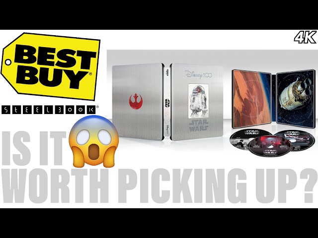 New Star Wars Original Trilogy Steelbooks 4K Blu-ray for Disney 100  Anniversary - Jedi News