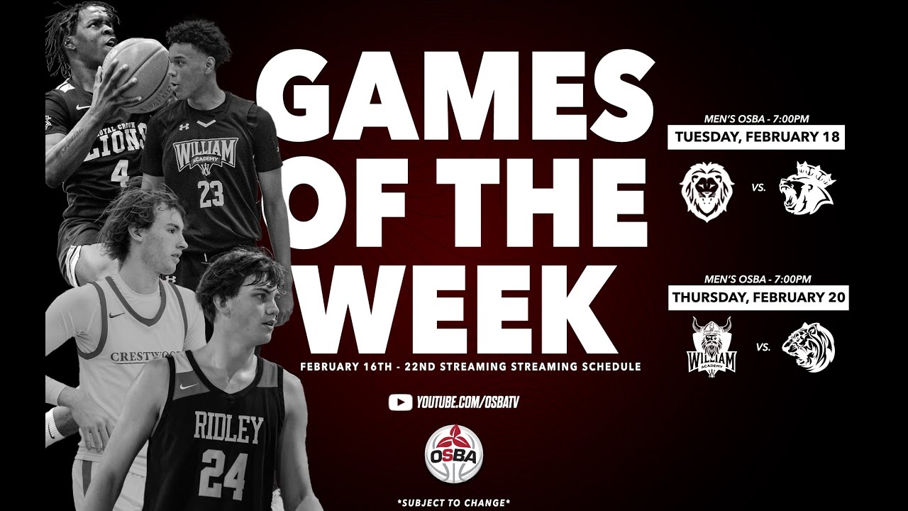 OSBA Men's GOTW 🏀 Royal Crown vs. Crestwood Prep [2/18/2025] - YouTube