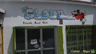 The Cloud Cannabis Social Club, Los Gigantes, Playa de la arena, Tenerife.