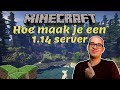 Hoe maak je een minecraft server 114  tutorial