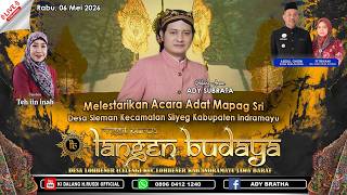 🎦LIVE SIANG WAYANG RINGGIT PURWA LANGEN BUDAYA || MAPAG SRI DESA SLEMAN - SLIYEG - INDRAMAYU