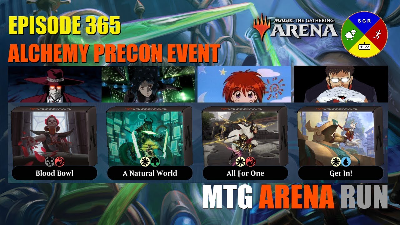 MTG Arena Run: Alchemy Precon Event: Four Precons to Highlight Neon ...