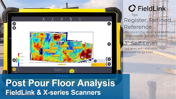 [5 Post Pour] FieldLink Tips and Button clicks for Floor analysis
