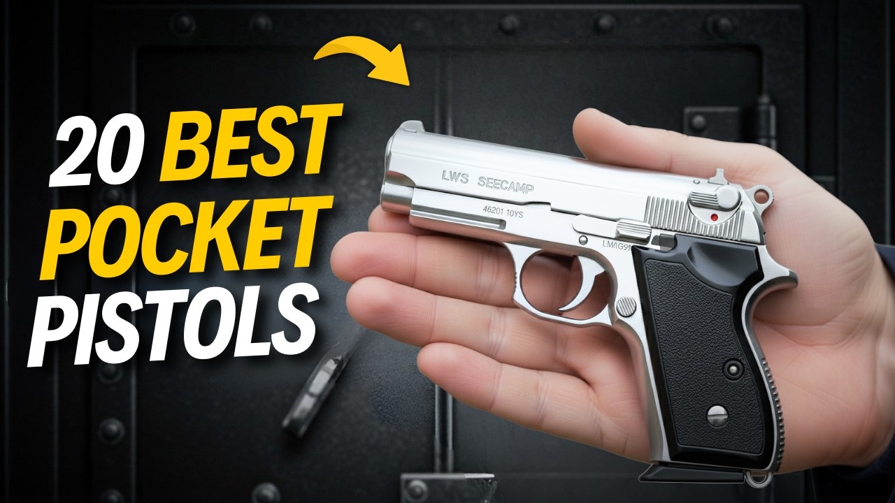 20 лучших карманных пистолетов, которые вы действительно захотите носить в 2025 году!