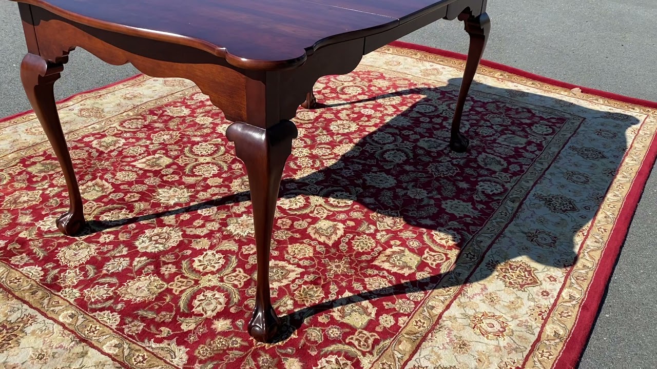 Solid Cherry Dining Table by Statton