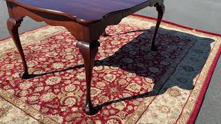 Solid Cherry Dining Table by Statton