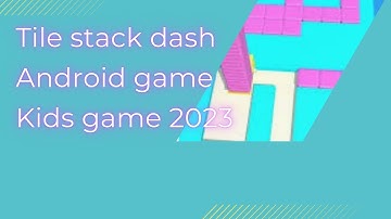 Tile stack dash the maze gameplay|android & ios gameplay|