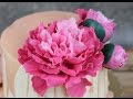 Jak, krok po kroku, wykonać cukrową piwonię (fondant peony) 🌸