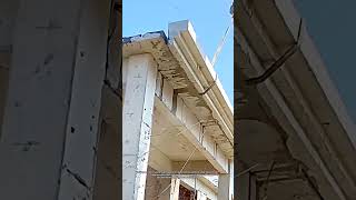 Safe Method for Cutting Concrete Retaining Walls 🧱#worker #process #wallsaw #construction #machinery
