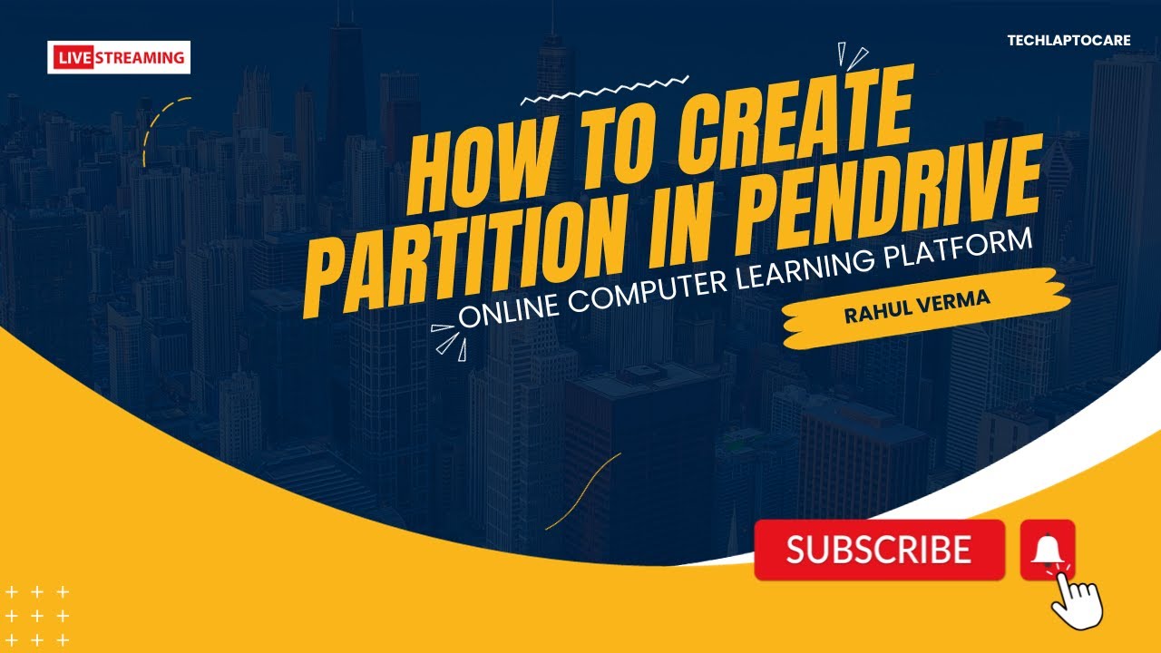 How to Make Partition in Pen Drive Hindi YouTube
