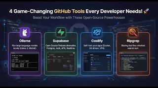 4 Game-Changing GitHub Tools Every Developer Needs! 🚀