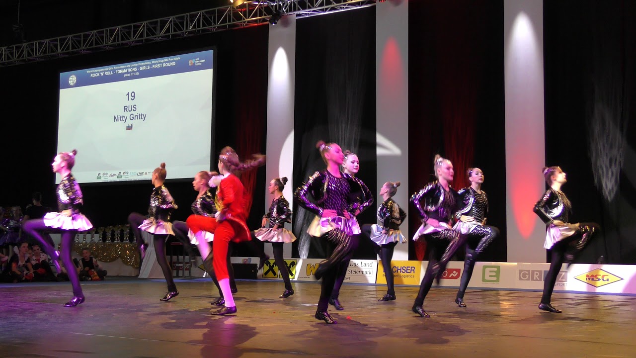 Acrobatic Rock'n'Roll World Championship Girls Formations Graz 2018