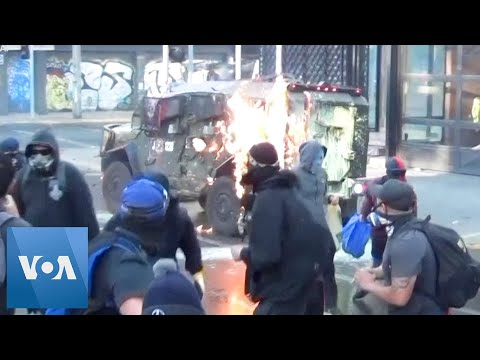 Molotov Cocktails, Tear Gas and Water Cannons Mark Violent Chile Protest