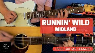 Runnin' Wild, Midland [Free Guitar Lesson]