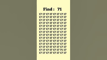 Find The Odd One Out |  Test Your Observation Skills Challenge 👀 | Number and Letter Edition #viral