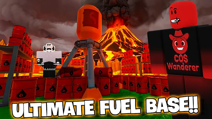 I Built the ULTIMATE Fuel Base in 99 Nights in a Forest!