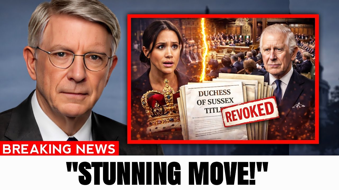 NO MORE DUCHESS OF SUSSEX! Uk Parliament REVOKES Meghan's ROYAL TITLE.