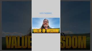 Value of wisdom youtube thumbnail design