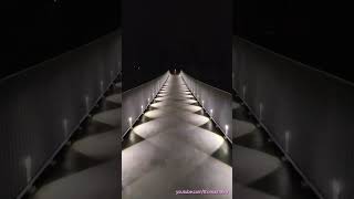 NIGHT WALK! ✨ Beleuchtete Fussgängerbrücke in Windisch | Thomas1980