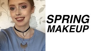 Lilac Purple Spring Makeup Tutorial
