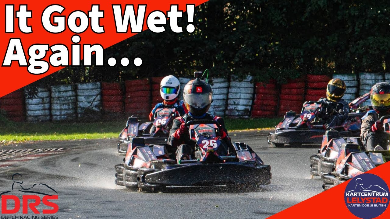 Heavy Rain Halfway Through My Stint! | Stint 3/3 | Kartcentrum Lelystad