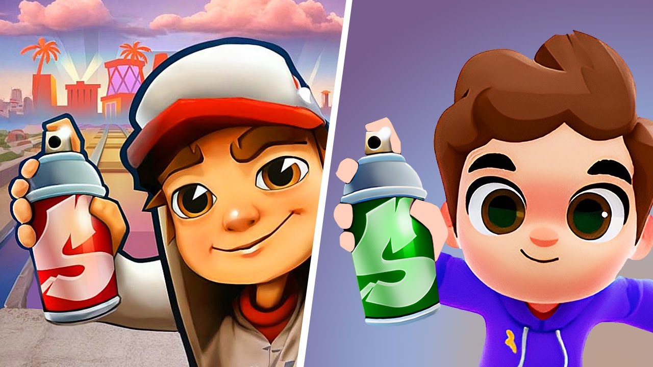 Subway Surfers VS Kooply Run Subway Craft, Subway Surfers New Update Hollywood, Subway Surf Youtube