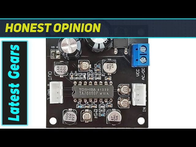 TA7668 Preamp Board: Essential for Tape Deck & DIY Audio - YouTube