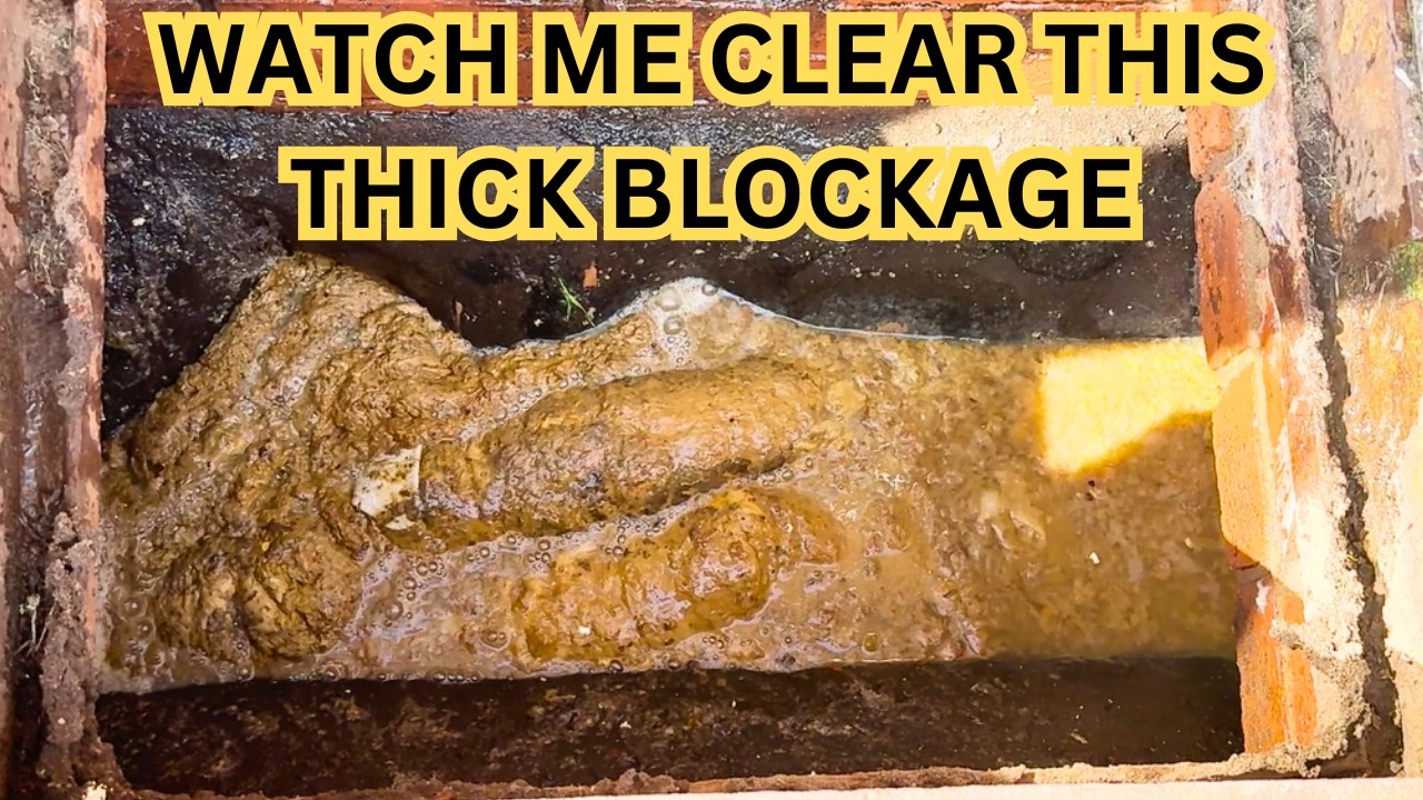 The Most Satisfying Way to Clear a Blocked Drain