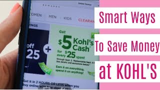 Kohl's Money Saving Tips: Smart Tricks you Need to Know Now!
