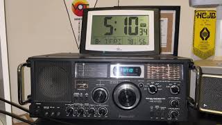 Vatican Radio in Belarussian on 9710 KHz. Heard on Panasonic RF-4900 and K-480WLA ant. 05:10 UTC.