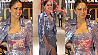 Sharvari Wagh Cute Visuals At Glam Icons Awards 2022Sharvari Wagh