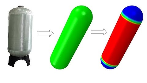 Stress Analysis of a Steel Pressure Vessel using Abaqus  #abaqus #abaqustutorial #FEM #xfem #vcct